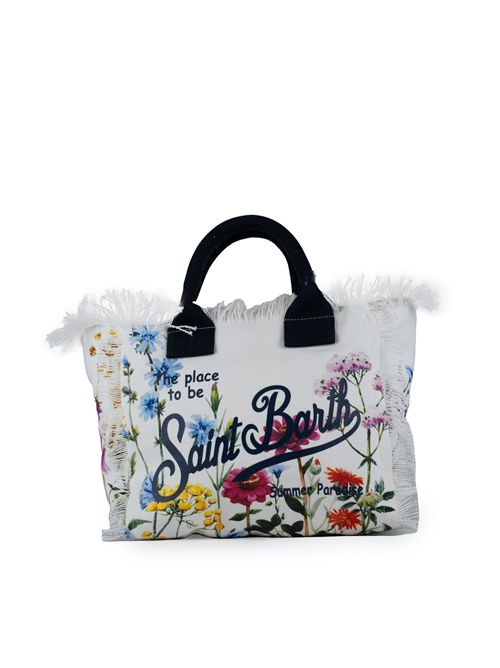 Borsa Colette Floral Garden in tela di cotone Mc2 Saint Barth | COLETTE06646H FLORAL GARDEN 01